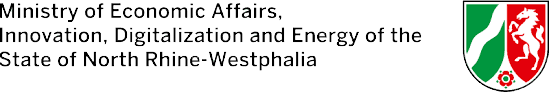 Logo Ministry of Economic Affairs, Industry, Climate Action and Energy of the State of NRW
