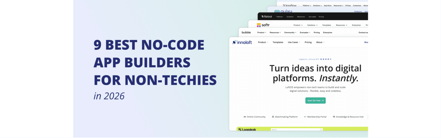 Article image 9 Best No-Code App Builders for Non-Techies in 2026